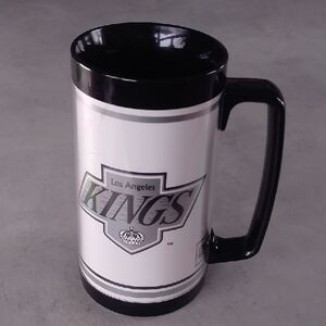 Vintage NHL Los Angeles Kings Black and White Mug THERMO-SERV